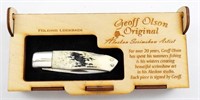 GEOFF OLSON ORIGINAL ALASKAN SCRIMSHAW