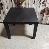 BLACK IKEA END TABLE