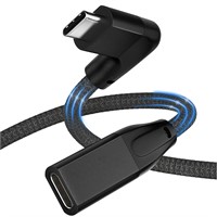 Right Angle USB C Extension Cable 10FT