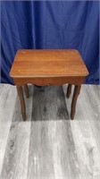 Small Wood Side Table