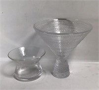 New Lot of 2 Glass Cups