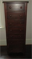 Lingerie Chest 7 Drawers Solid Wood