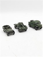 Lot Of 3 Military Dinky Toys