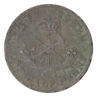 Canada PC-5B2 Upper Canada 1852 ½ Penny Token