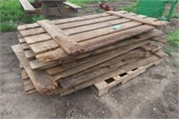 Pallet of 3'x6' Wood Panels