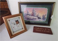 Decorative Art & Sign Lot