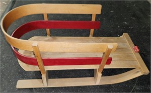 Small Childs Wooden Sled