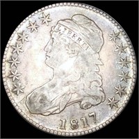 1817 Capped Bust Half Dollar NICELY CIRCULATED