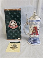 Anheuser Busch Evolution of the A&Eagle Stein