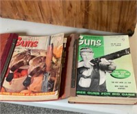 1960 , 1961 GUNS MAGAZINE FULL YEAR GREAT ADS
