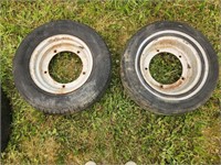 Ford 9n tractor front rims