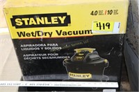Stanley 4hp 10gal wet/dry vac