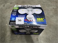 Security motion activated led light