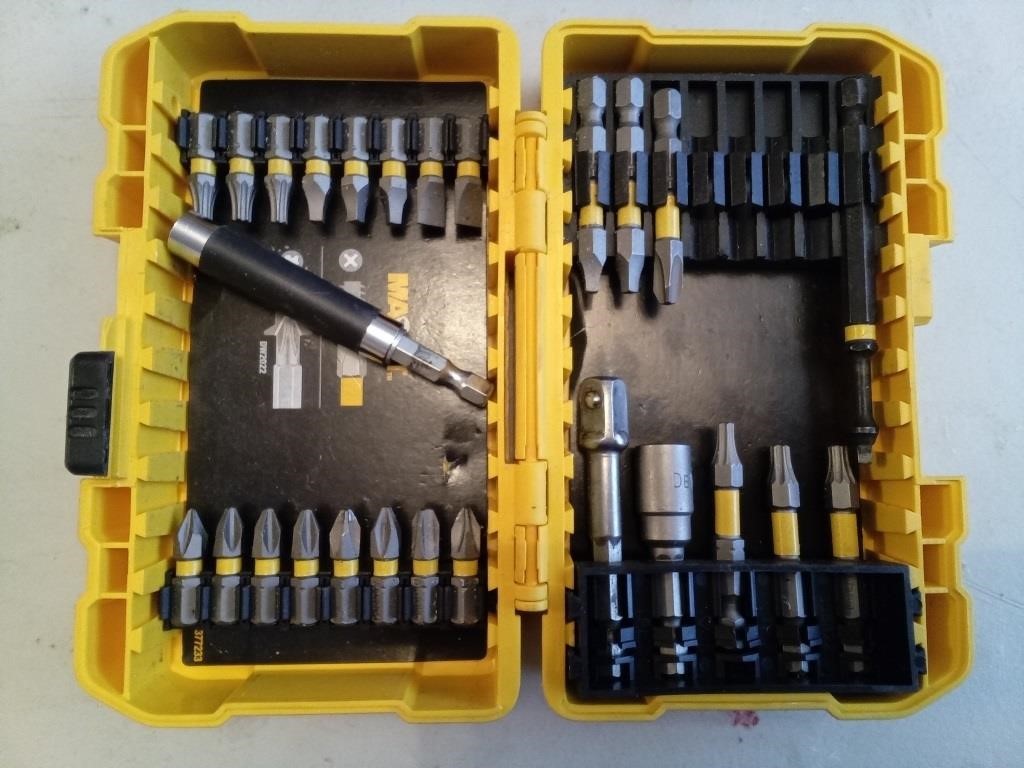 Dewalt Drill Bits in Case