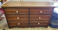 6-DRAWER CAROLINA FURNITURE DRESSER