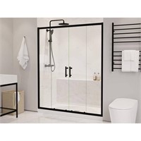 ANZZI Enchant 60.4x70 Sliding Shower Door