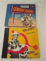 Vintage Gene Autry & Cowboy Classic Records