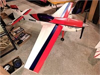 N300XS gas rc plane, 90 inch wingspan, 23 inch