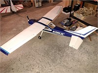 Cessena scale rc plane, gas, 66 inch wingspan