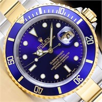 Rolex Submariner Blue Two Tone 40 MM Watch