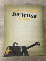 1981 REST EASY AMERICA JOE WALSH POSTER