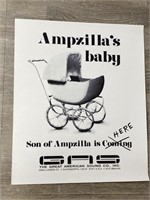 GREAT AMERICAN SOUNDS CO. AMPZILLA POSTER