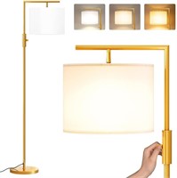 WFF4223  SUNMORY Modern Gold Floor Lamp 9W 3 Colo