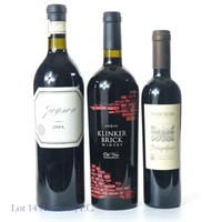 Red Wines - Bottles (2) + Demie (1)