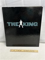 The King Elvis Tribute Black Cover Book