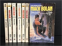 Lot of 7 Mack Bolan books