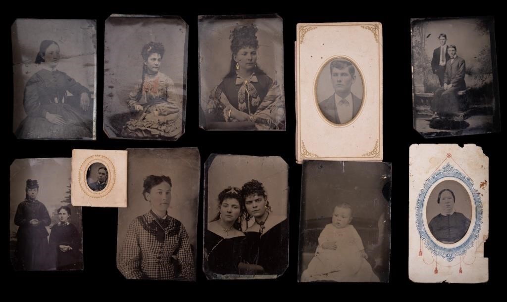 Antique Tintype Photos