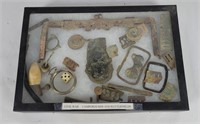 Civil War Relics - Purse Frame & More