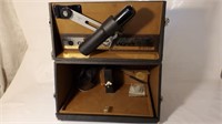 GAR Gun Box w/ Spotting Scope & Cleaning Brushes