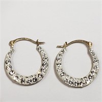 $200 14K Cubic Zirconia Earrings