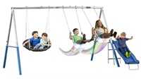 XDP Recreation Firefly Metal Swing Set with LED