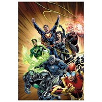 DC Comics, "Justice League #24" Numbered Limited E