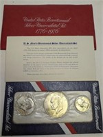 1976 US Bicentennial Silver Coin Set