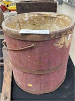 Primitive Wooden Bucket