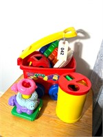 Vtg Toddler toys ~Mexico and Tupperware