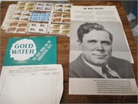 Misc Vintage Political Ads & Stamps