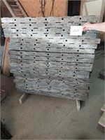 Durand brick faced aluminum basement forms,