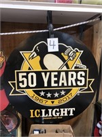Pittsburgh Penguins IC Light Poster
