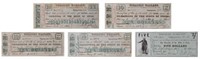 Collection of Texas Treasury Warrants 1862-1865