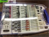 Rotary tool accessory kit and other