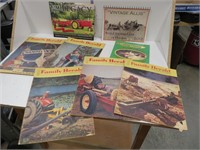 Farming magazines and tractor calendars