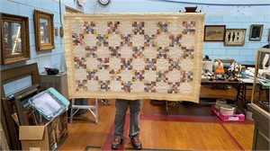 SMALL HAND STICHED QUILT