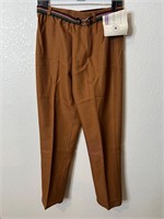 Vintage Comfort Collection Belted Trousers