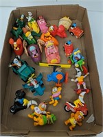 Loads of McDonald's toys including Fraggle rock