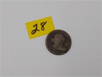 1805 Large cent US coin