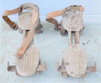 Vintage Metal Rolling Skates